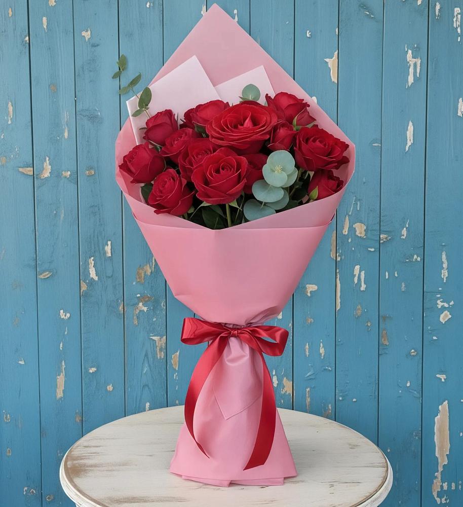 Букет цветов из: Розы в Подхожее