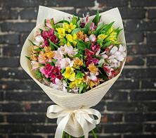 Букет цветов из:  Альстромерии #REPLACE_PRED# Подхожее