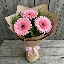 Букет цветов из:  Герберы в Подхожее