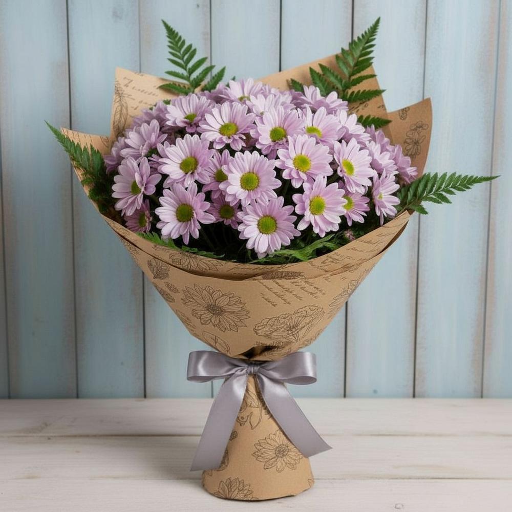Букет цветов из: Хризантемы в Подхожее