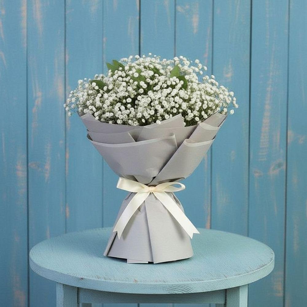 Букет цветов из: Гипсофила в Подхожее