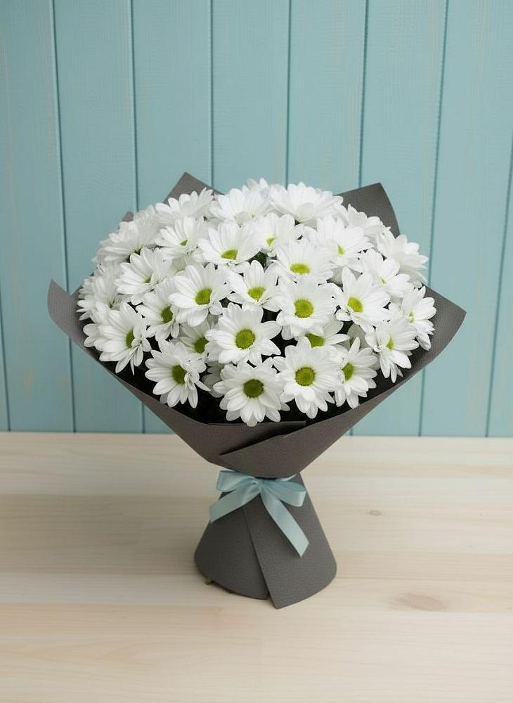 Букет цветов из: Хризантемы в Подхожее