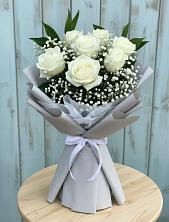 Букет цветов из:  Розы в Подхожее