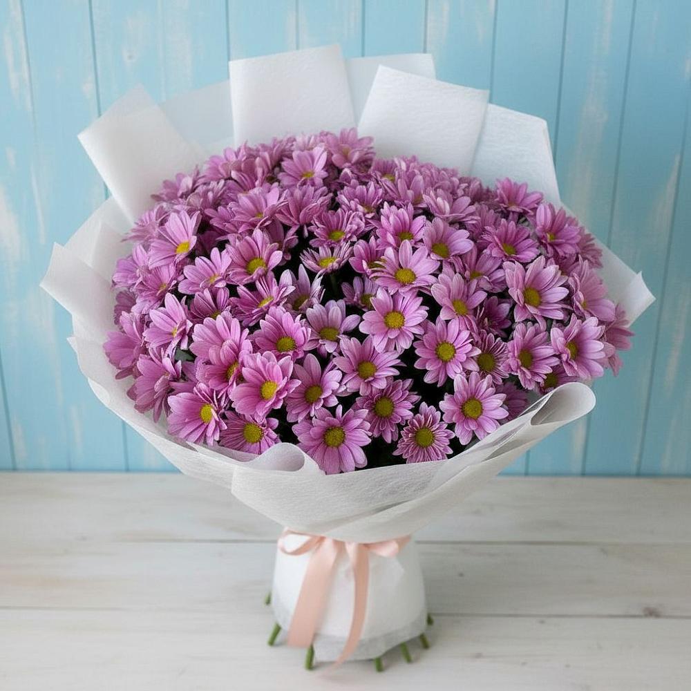 Букет цветов из: Хризантемы в Подхожее