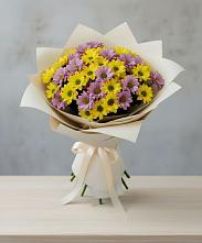 Букет цветов из:  Хризантемы в Подхожее