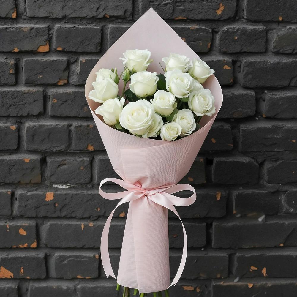 Букет цветов из: Розы в Подхожее