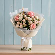 Букет цветов из:  Розы в Подхожее