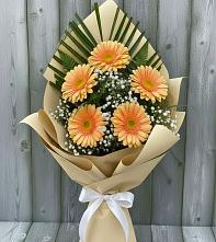 Букет цветов из:  Герберы в Подхожее
