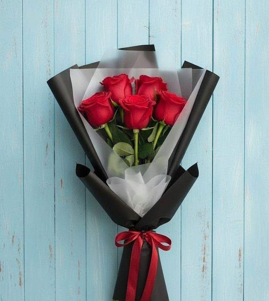 Букет цветов из: Розы в Подхожее