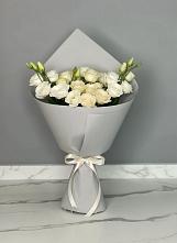 Букет цветов из:  Розы и Лизиантусы в Подхожее